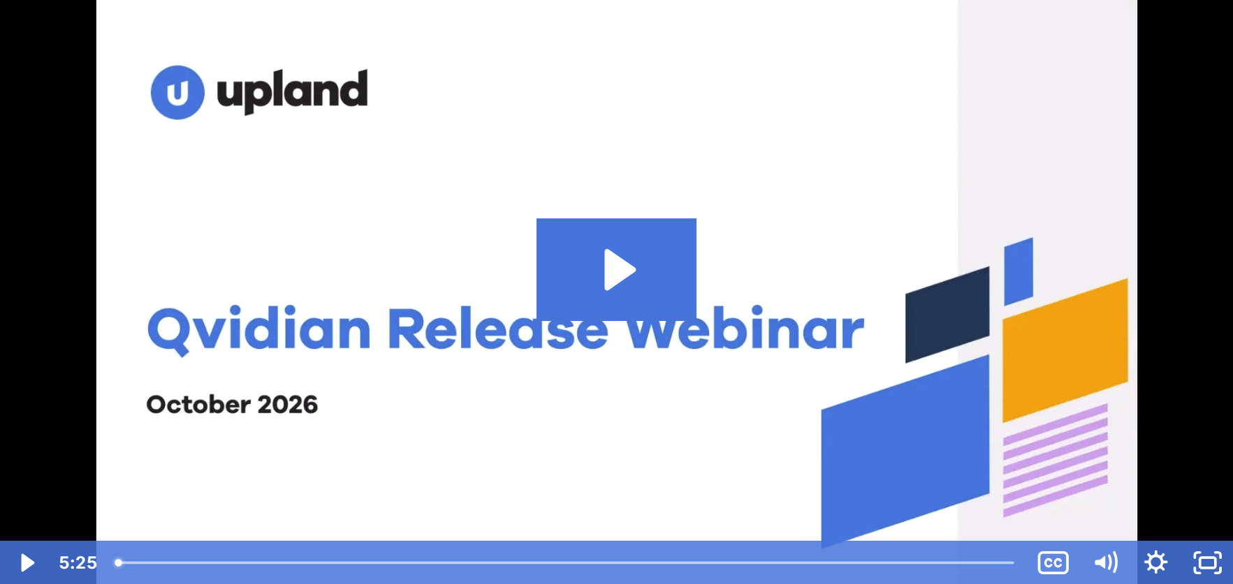 October 2026 Release Webinar